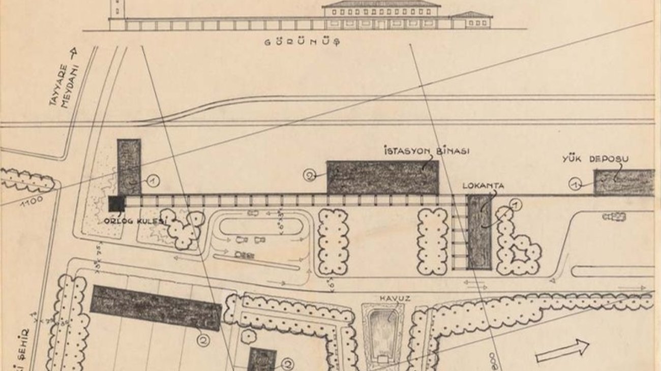Mersin ve Tarsus Tren Garları